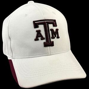 Texas A&M Aggies Nike‎ Dri-Fit White Adjustable Backstrap Hat Cap